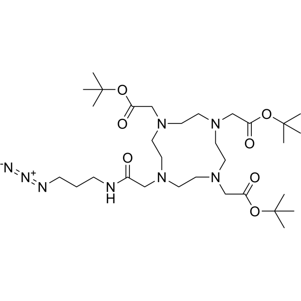Azido-mono-amide-DOTA-tris(t-Bu ester) 1402795-92-9
